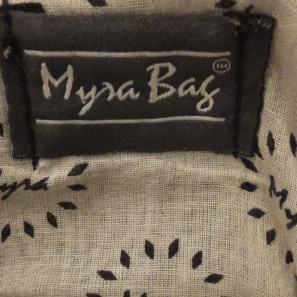 Brown and Blue Patterned Women's Bag - Picture 2 of 9